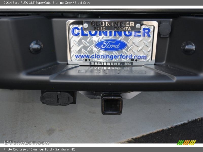 Sterling Grey / Steel Grey 2014 Ford F150 XLT SuperCab