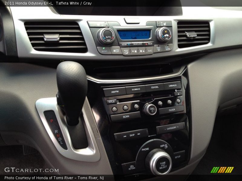 Taffeta White / Gray 2011 Honda Odyssey EX-L