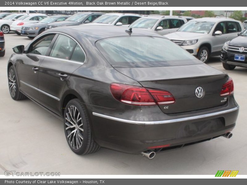  2014 CC V6 Executive 4Motion Black Oak Brown Metallic