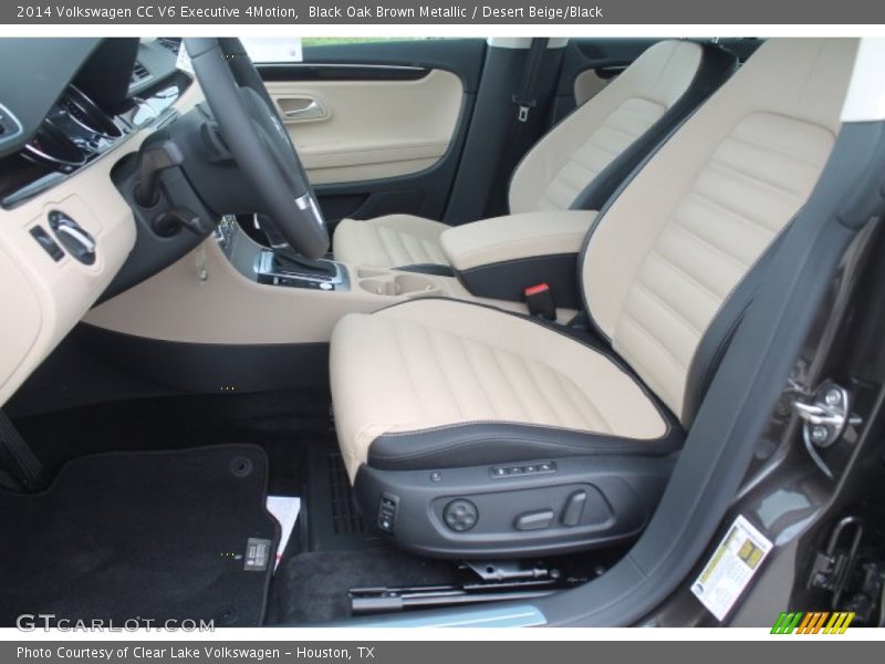  2014 CC V6 Executive 4Motion Desert Beige/Black Interior
