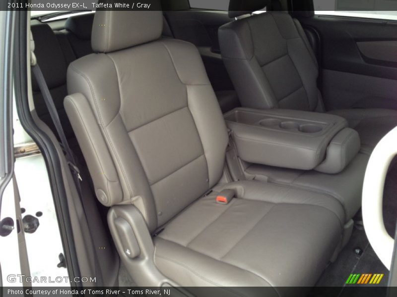 Taffeta White / Gray 2011 Honda Odyssey EX-L