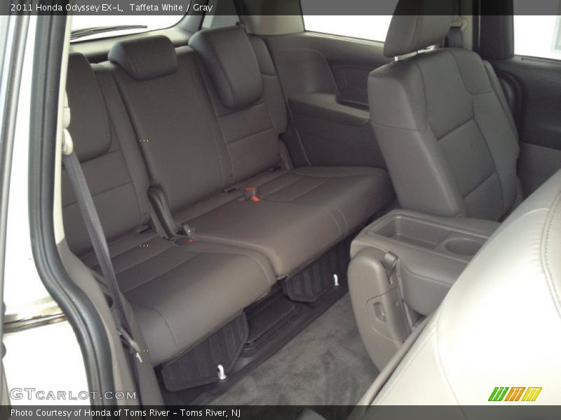 Taffeta White / Gray 2011 Honda Odyssey EX-L