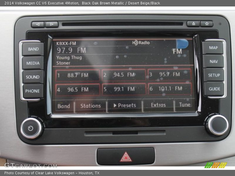 Audio System of 2014 CC V6 Executive 4Motion