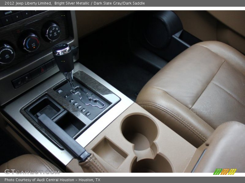 Bright Silver Metallic / Dark Slate Gray/Dark Saddle 2012 Jeep Liberty Limited