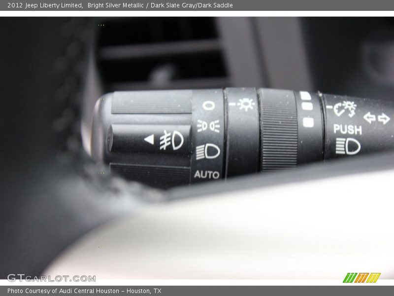 Bright Silver Metallic / Dark Slate Gray/Dark Saddle 2012 Jeep Liberty Limited