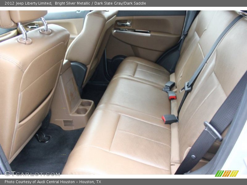 Bright Silver Metallic / Dark Slate Gray/Dark Saddle 2012 Jeep Liberty Limited