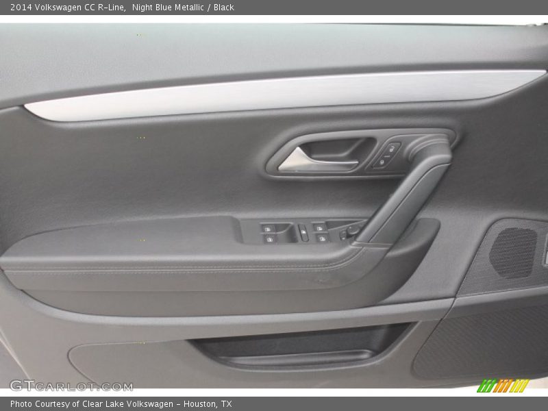 Night Blue Metallic / Black 2014 Volkswagen CC R-Line
