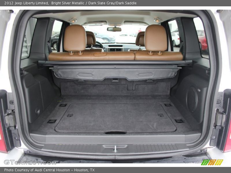 Bright Silver Metallic / Dark Slate Gray/Dark Saddle 2012 Jeep Liberty Limited