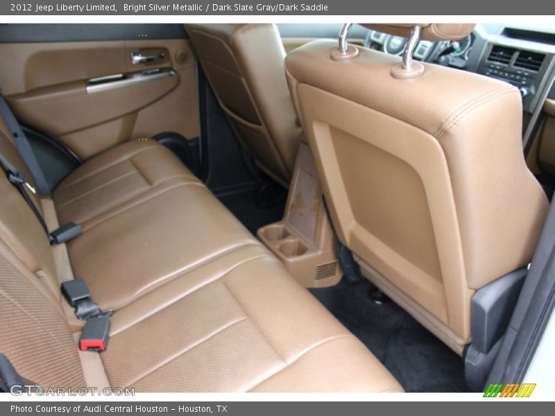 Bright Silver Metallic / Dark Slate Gray/Dark Saddle 2012 Jeep Liberty Limited