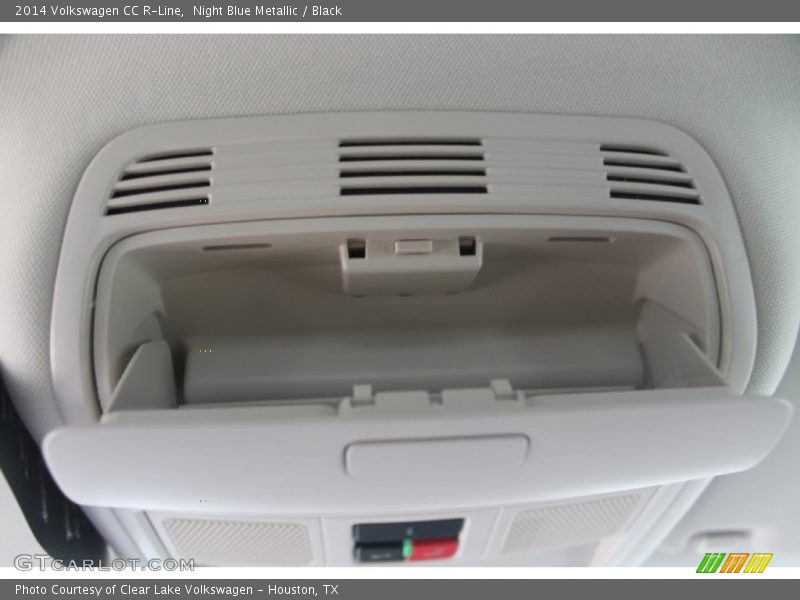 Night Blue Metallic / Black 2014 Volkswagen CC R-Line