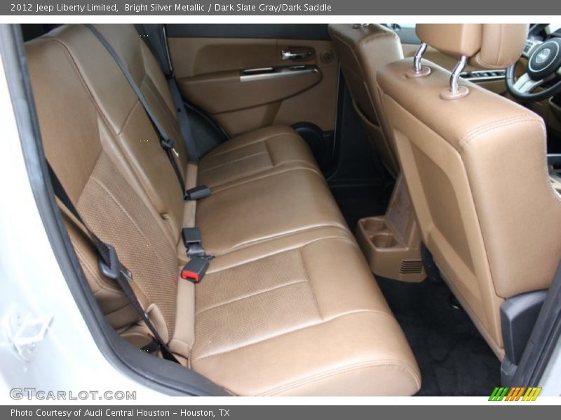 Bright Silver Metallic / Dark Slate Gray/Dark Saddle 2012 Jeep Liberty Limited