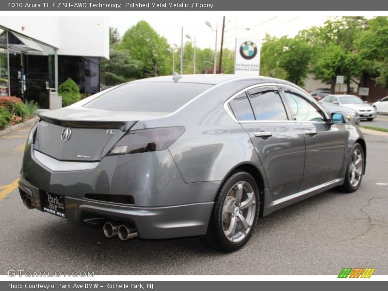 Polished Metal Metallic / Ebony 2010 Acura TL 3.7 SH-AWD Technology