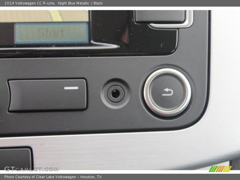 Night Blue Metallic / Black 2014 Volkswagen CC R-Line