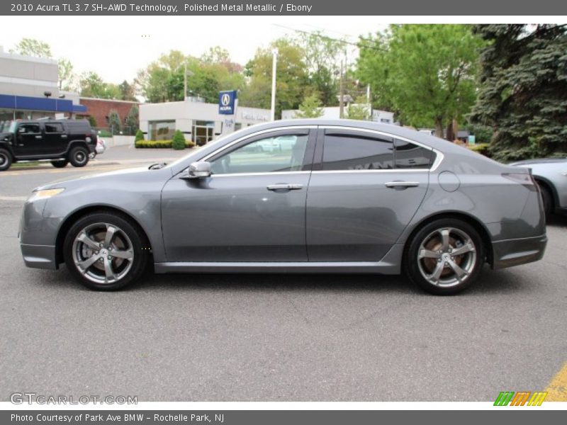 Polished Metal Metallic / Ebony 2010 Acura TL 3.7 SH-AWD Technology