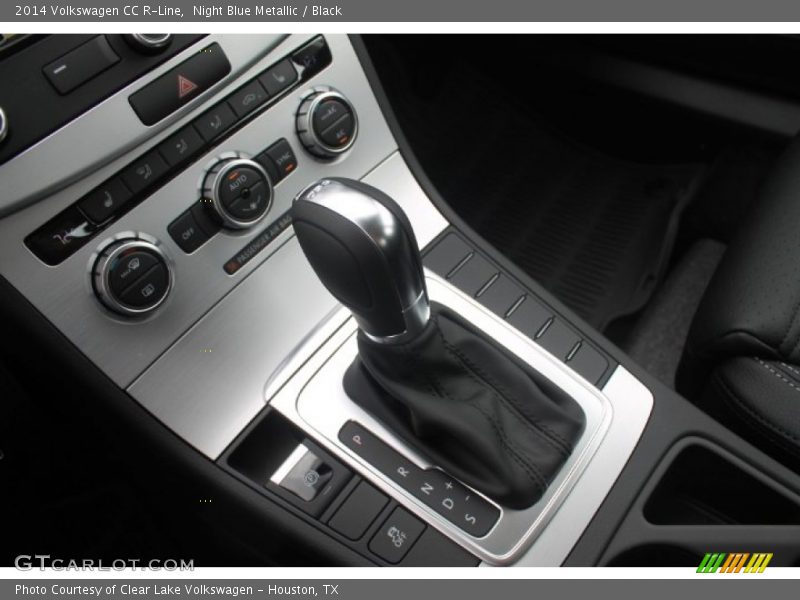 Night Blue Metallic / Black 2014 Volkswagen CC R-Line