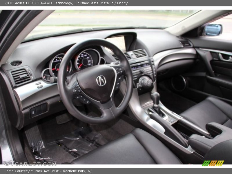  2010 TL 3.7 SH-AWD Technology Ebony Interior