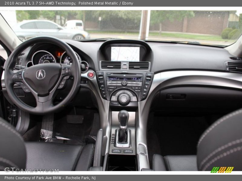 Dashboard of 2010 TL 3.7 SH-AWD Technology