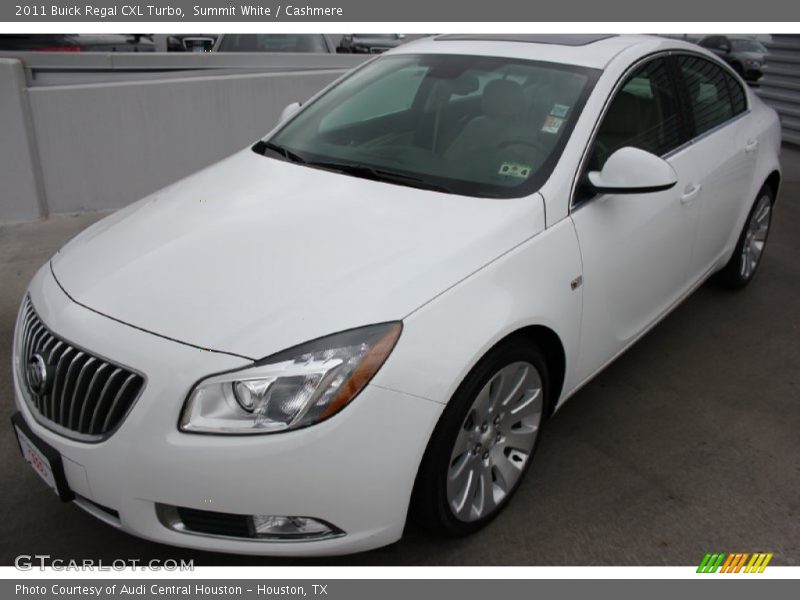 Summit White / Cashmere 2011 Buick Regal CXL Turbo