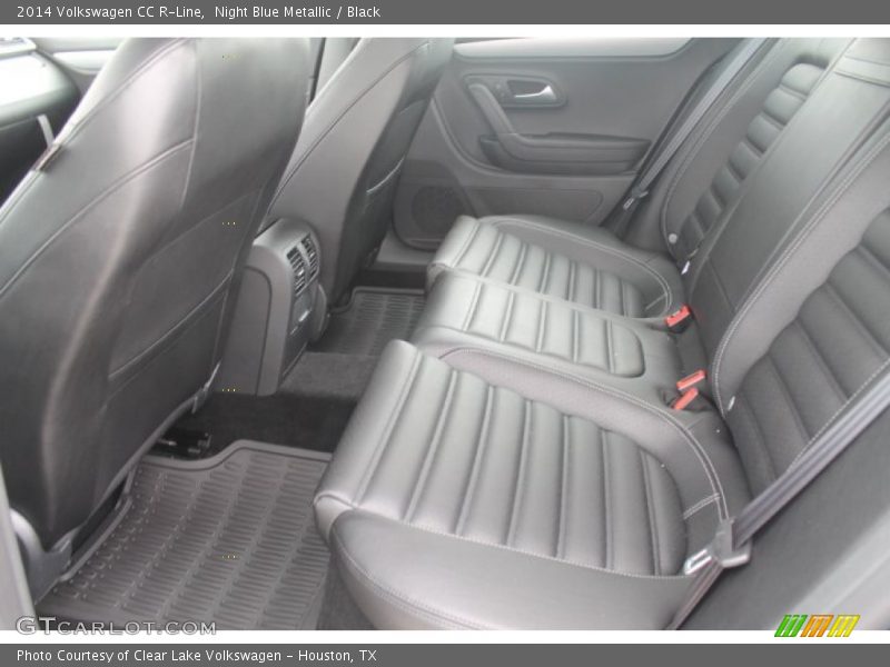 Night Blue Metallic / Black 2014 Volkswagen CC R-Line