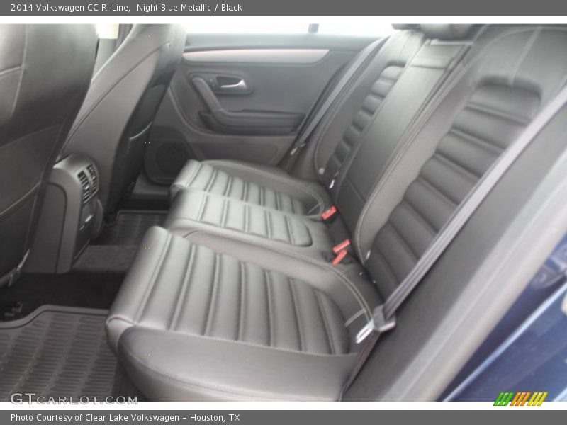 Night Blue Metallic / Black 2014 Volkswagen CC R-Line
