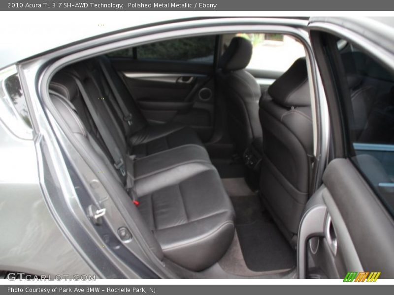 Rear Seat of 2010 TL 3.7 SH-AWD Technology