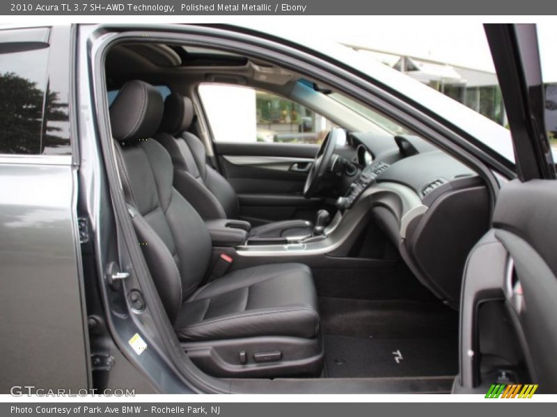 Front Seat of 2010 TL 3.7 SH-AWD Technology