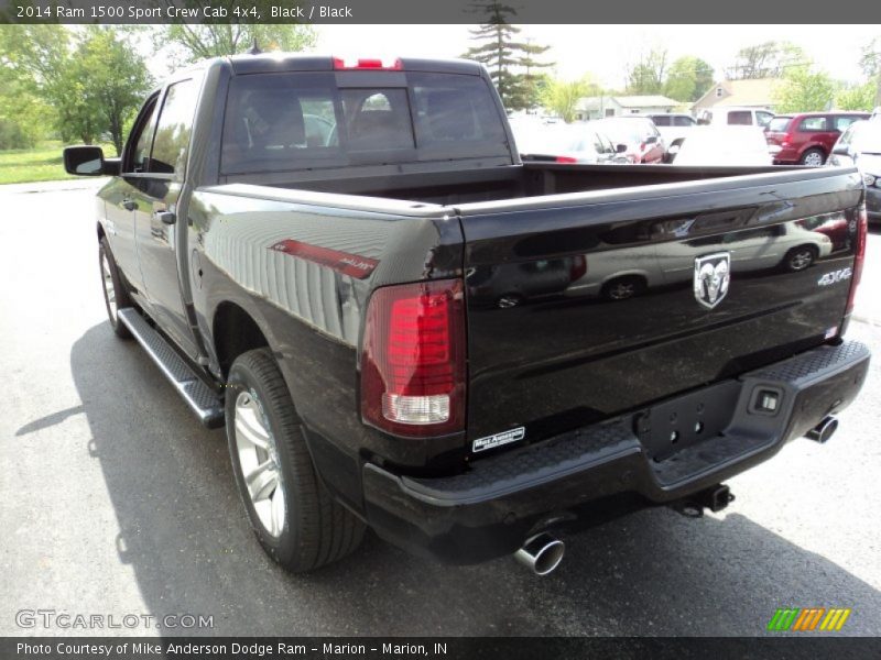 Black / Black 2014 Ram 1500 Sport Crew Cab 4x4