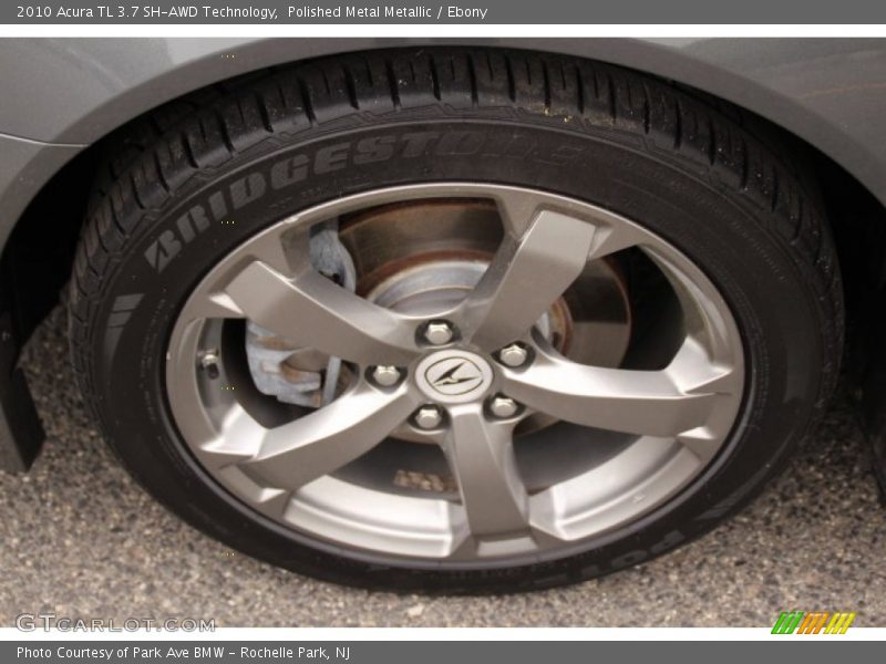 Polished Metal Metallic / Ebony 2010 Acura TL 3.7 SH-AWD Technology