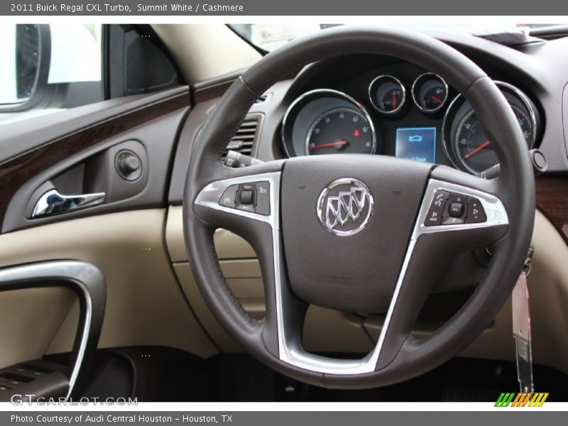 Summit White / Cashmere 2011 Buick Regal CXL Turbo