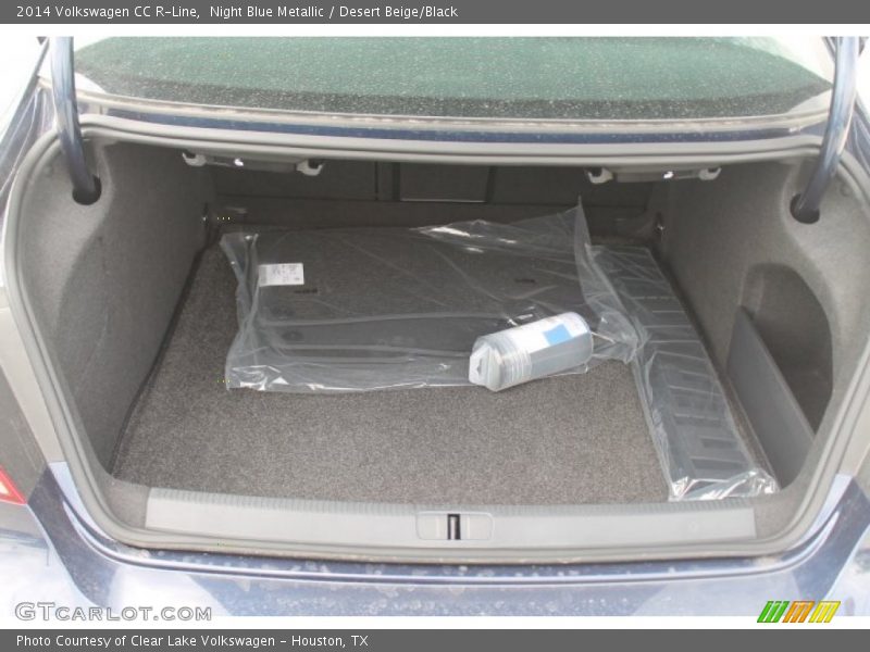 Night Blue Metallic / Desert Beige/Black 2014 Volkswagen CC R-Line