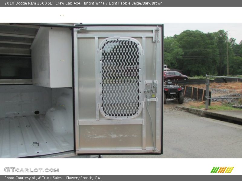 Bright White / Light Pebble Beige/Bark Brown 2010 Dodge Ram 2500 SLT Crew Cab 4x4