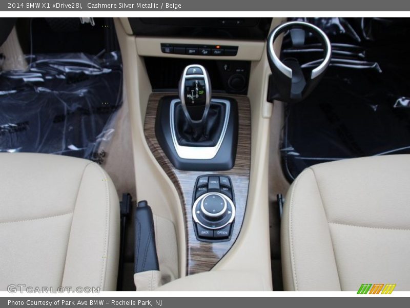 Cashmere Silver Metallic / Beige 2014 BMW X1 xDrive28i