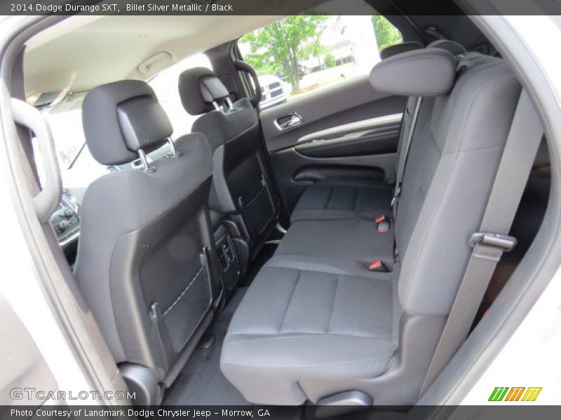 Billet Silver Metallic / Black 2014 Dodge Durango SXT