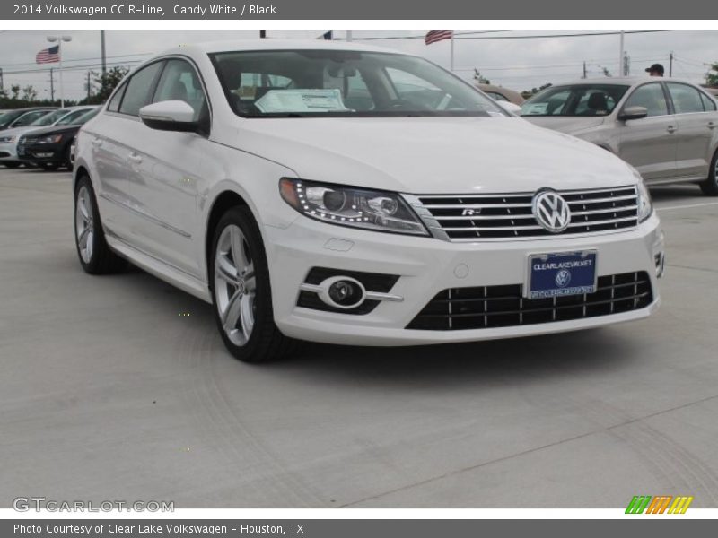 Candy White / Black 2014 Volkswagen CC R-Line