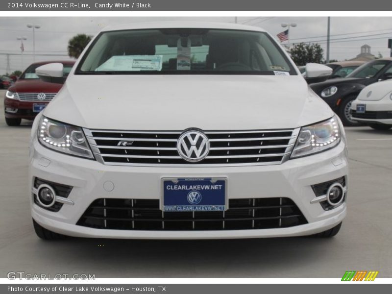 Candy White / Black 2014 Volkswagen CC R-Line