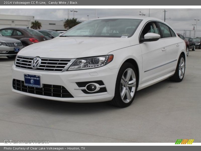 Candy White / Black 2014 Volkswagen CC R-Line