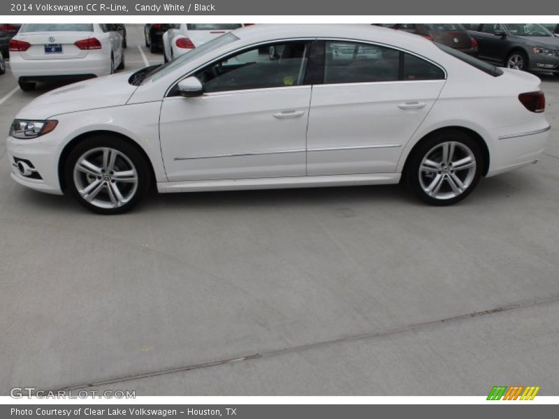 Candy White / Black 2014 Volkswagen CC R-Line