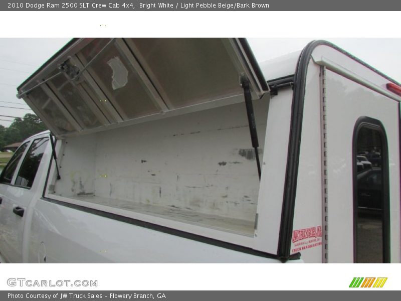 Bright White / Light Pebble Beige/Bark Brown 2010 Dodge Ram 2500 SLT Crew Cab 4x4