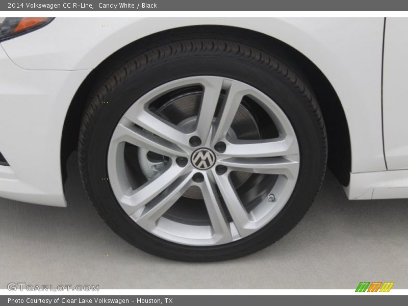 Candy White / Black 2014 Volkswagen CC R-Line