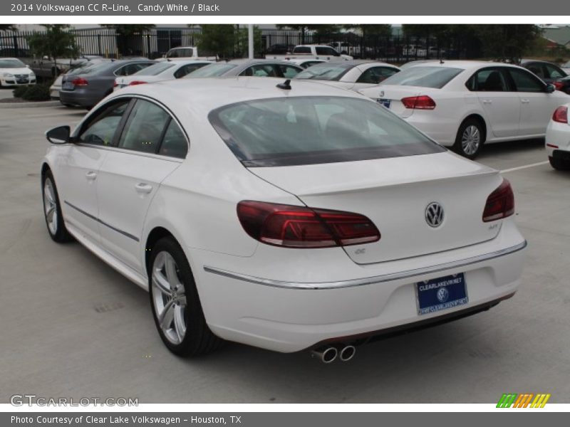 Candy White / Black 2014 Volkswagen CC R-Line