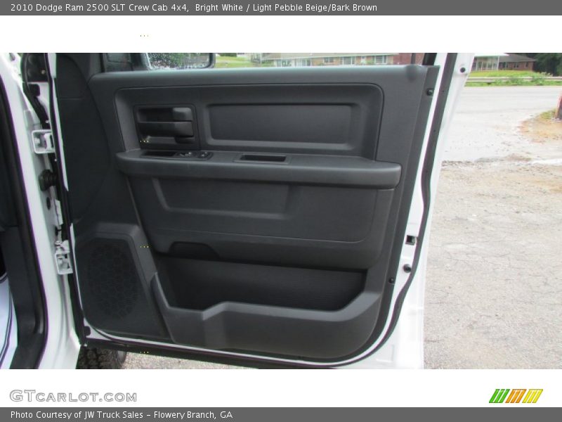 Bright White / Light Pebble Beige/Bark Brown 2010 Dodge Ram 2500 SLT Crew Cab 4x4