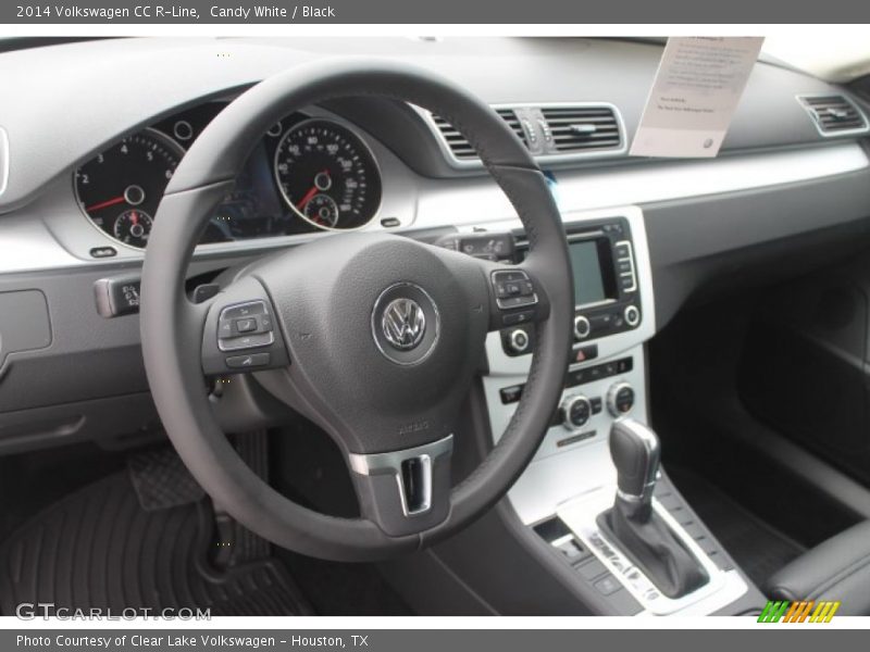 Candy White / Black 2014 Volkswagen CC R-Line
