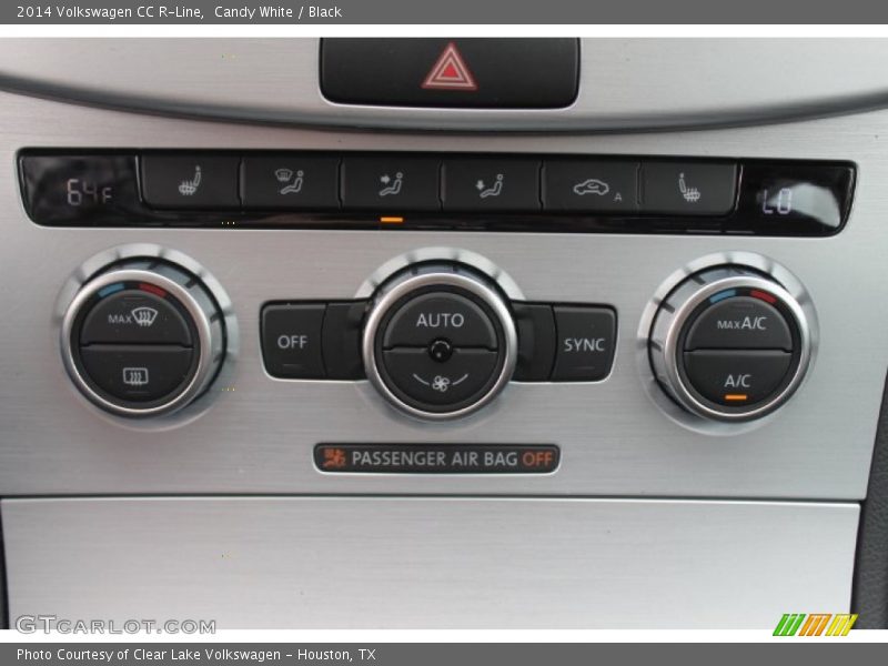 Candy White / Black 2014 Volkswagen CC R-Line