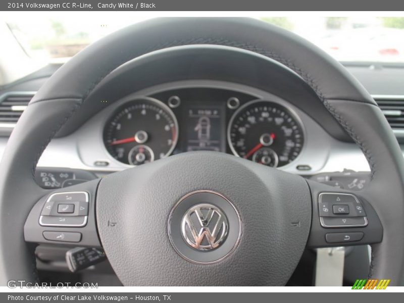 Candy White / Black 2014 Volkswagen CC R-Line