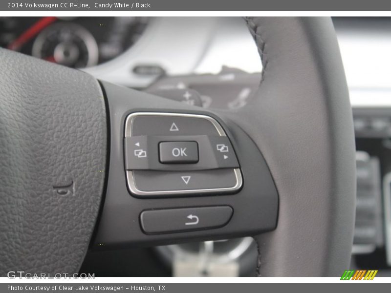 Candy White / Black 2014 Volkswagen CC R-Line
