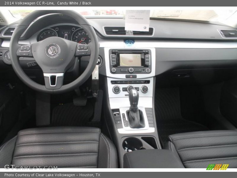 Candy White / Black 2014 Volkswagen CC R-Line