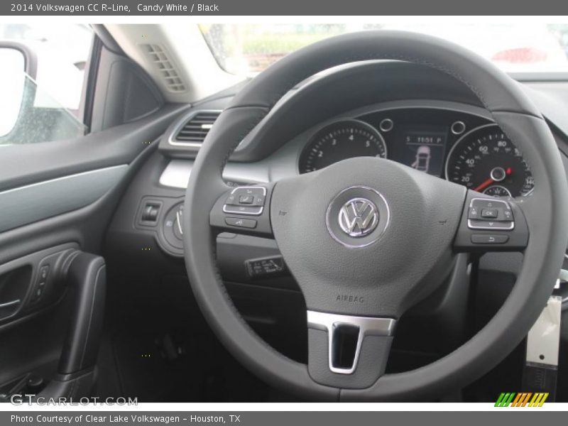 Candy White / Black 2014 Volkswagen CC R-Line