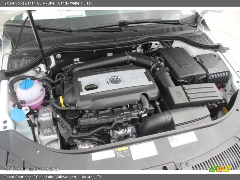 Candy White / Black 2014 Volkswagen CC R-Line