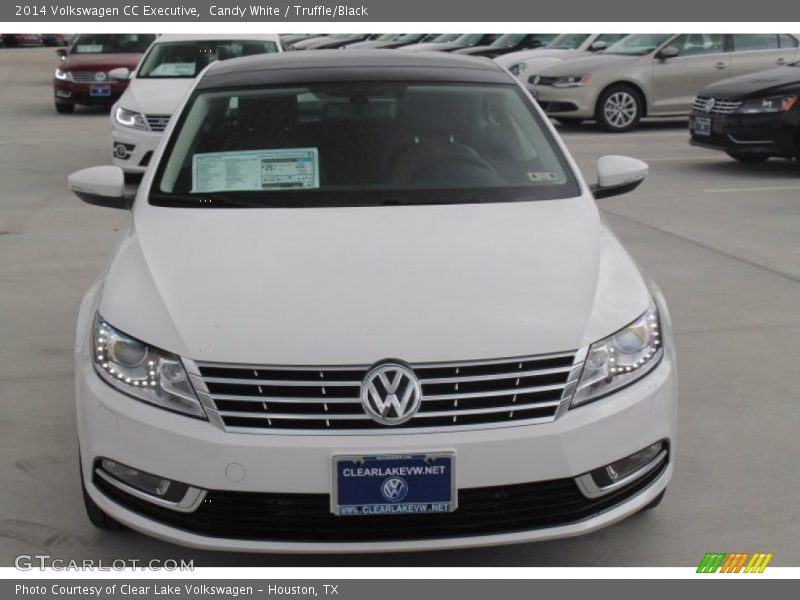 Candy White / Truffle/Black 2014 Volkswagen CC Executive