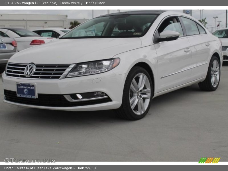 Candy White / Truffle/Black 2014 Volkswagen CC Executive
